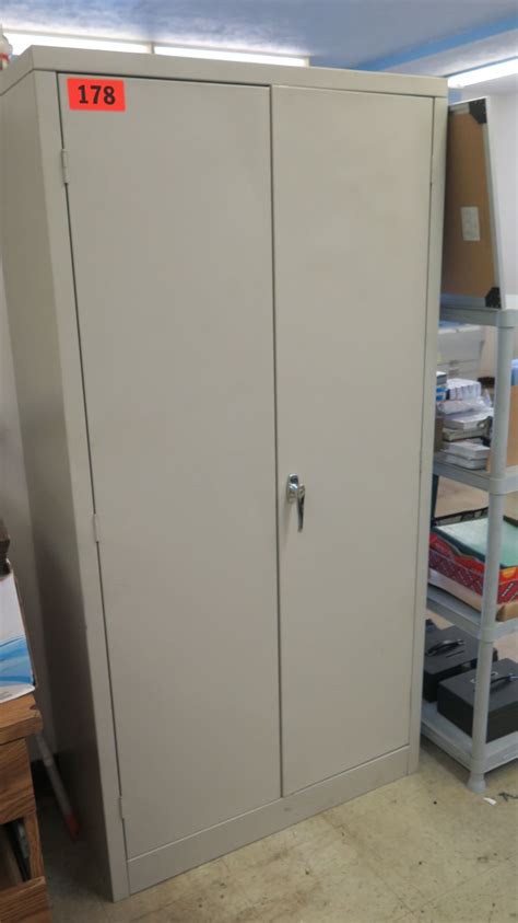 second hand stainless steel cabinet|storage cabinet with doors metal.